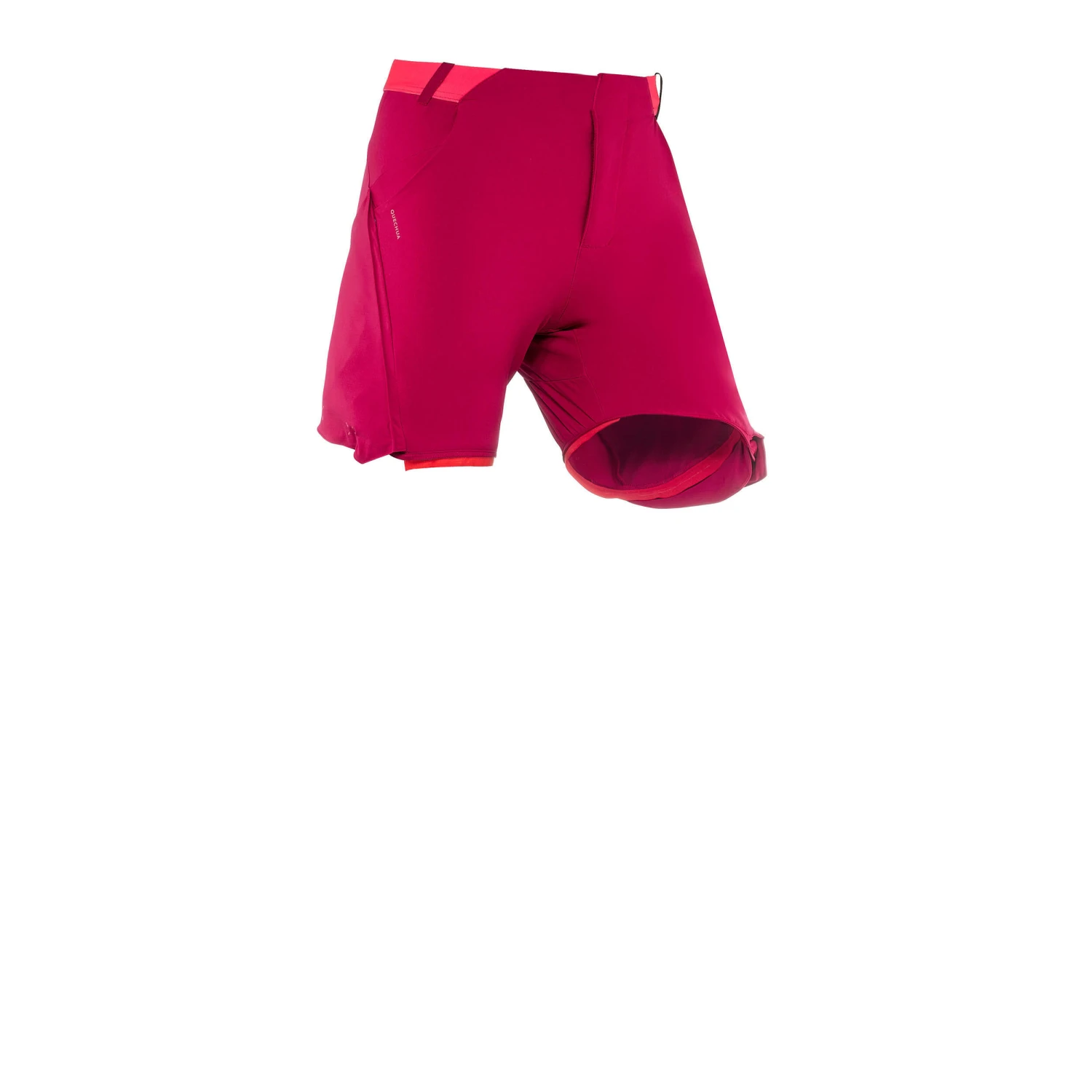 Quechua Kids’ Modulable Hiking Trousers MH500 Raspberry 7 4 Quechua Kids’ Modulable Hiking Trousers MH500 Raspberry 7 - Image 2