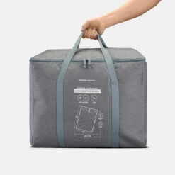 Quechua CAMPING SLEEPING BAG - ARPENAZ 0° COTTON DOUBLE -Quechua kd004f33d3a3e96c29264f6d1c4057b21