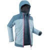 Quechua KIDS’ WARM AND WATERPROOF 3-in-1 HIKING JACKET - SH500 MT -10°C - 7 -Quechua kd0711ed9f49a099bd877b7de51011408