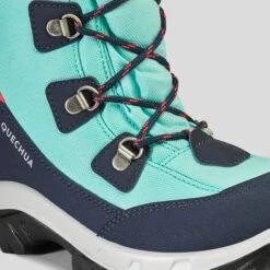Quechua KIDS' WARM WATERPROOF HIKING BOOTS - SH500 WARM HIGH LACES - SIZE 11.5C -Quechua kd1fbdbb29623a8b6a25101d6248e3f09