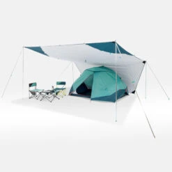 Quechua MULTIFUNCTION TARP CAMPING SHELTER -Quechua kd27624d52d6389739d29493d39b4e531