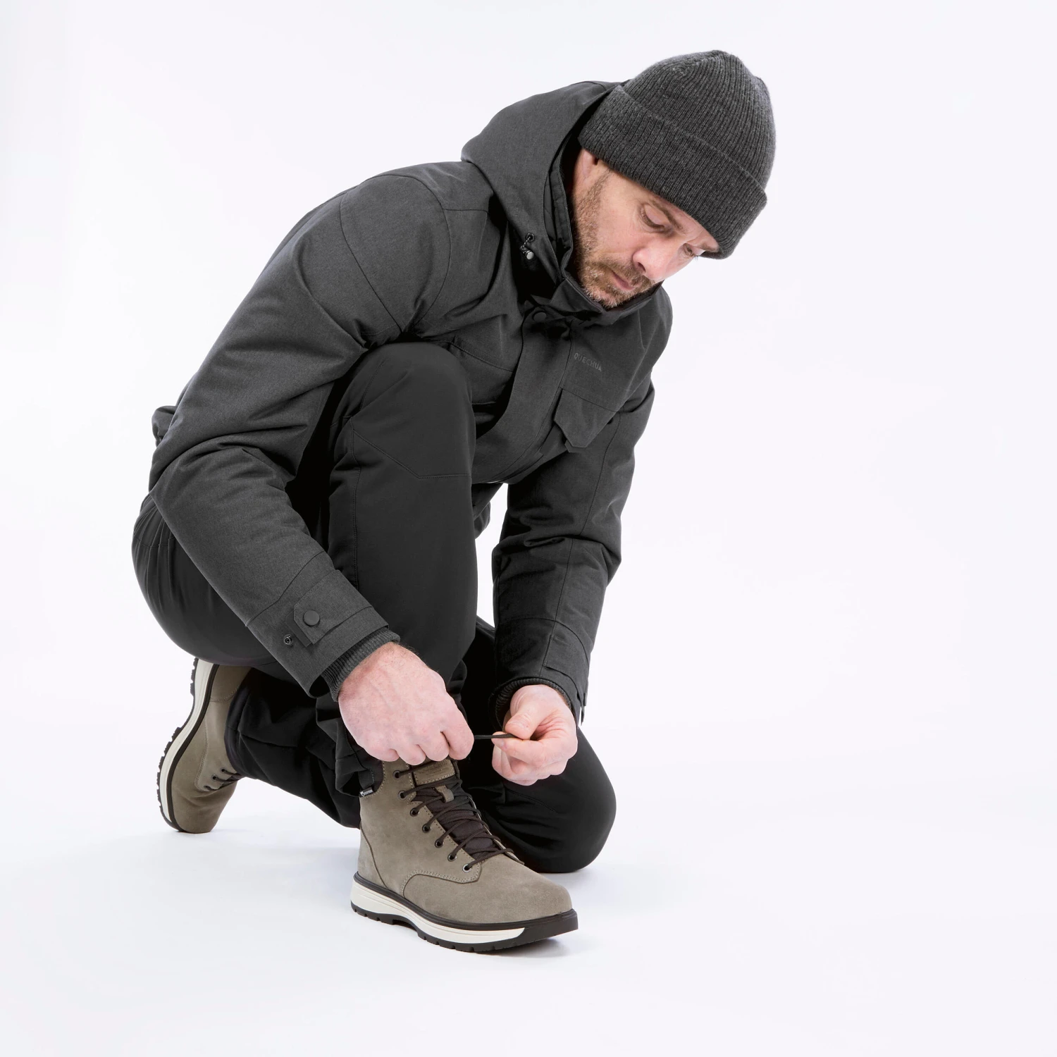 Quechua Men’s Warm And Waterproof Leather Hiking Boots 10 Quechua Men’s Warm And Waterproof Leather Hiking Boots - Image 8