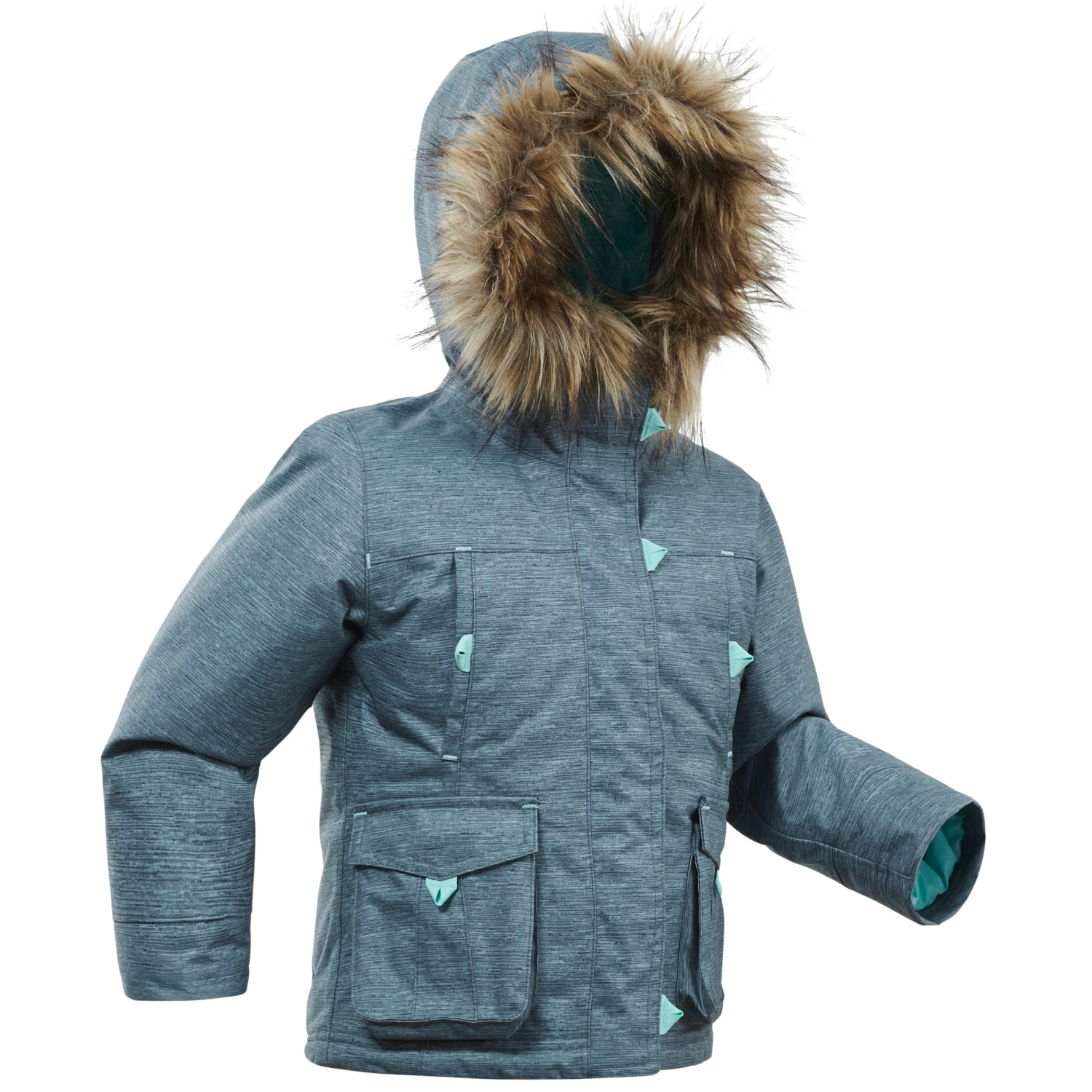 Quechua Kids’ Winter Waterproof Hiking Parka SH500 Ultra-Warm 2 3 Quechua Kids’ Winter Waterproof Hiking Parka SH500 Ultra-Warm 2