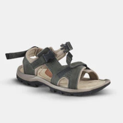 Quechua Men's Leather Walking Sandals - NH120 32 Quechua Men's Leather Walking Sandals - NH120 -Quechua ke27033bb325311c5bc08f647fe0dc1b4