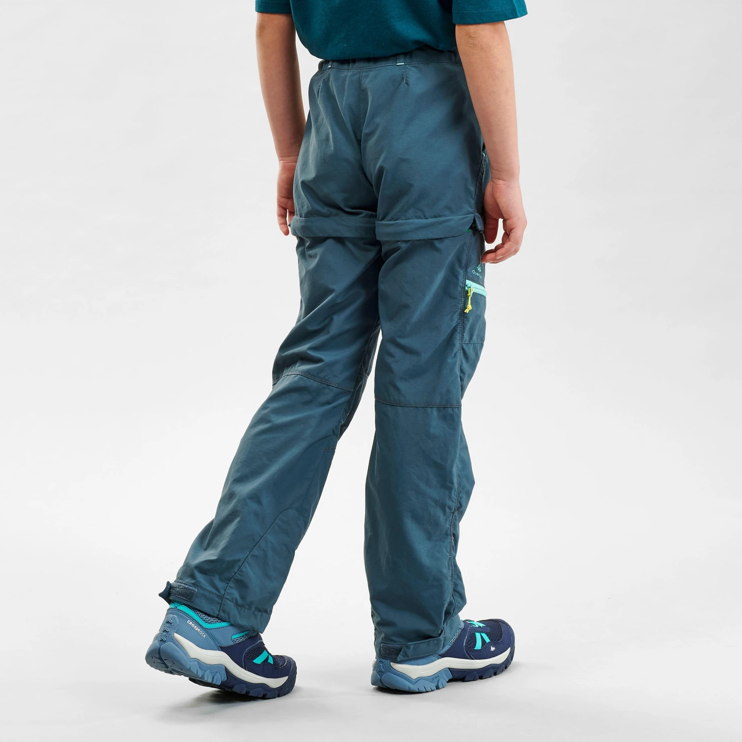 Quechua Kids’ Modular Hiking Trousers MH500 Aged 7 16 Quechua Kids’ Modular Hiking Trousers MH500 Aged 7 - Image 14