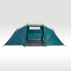 Quechua 4 Man Tent With Poles - Arpenaz 4.2 -Quechua kebc0fedf7c4c2b6c8a0a6a7b99b98752