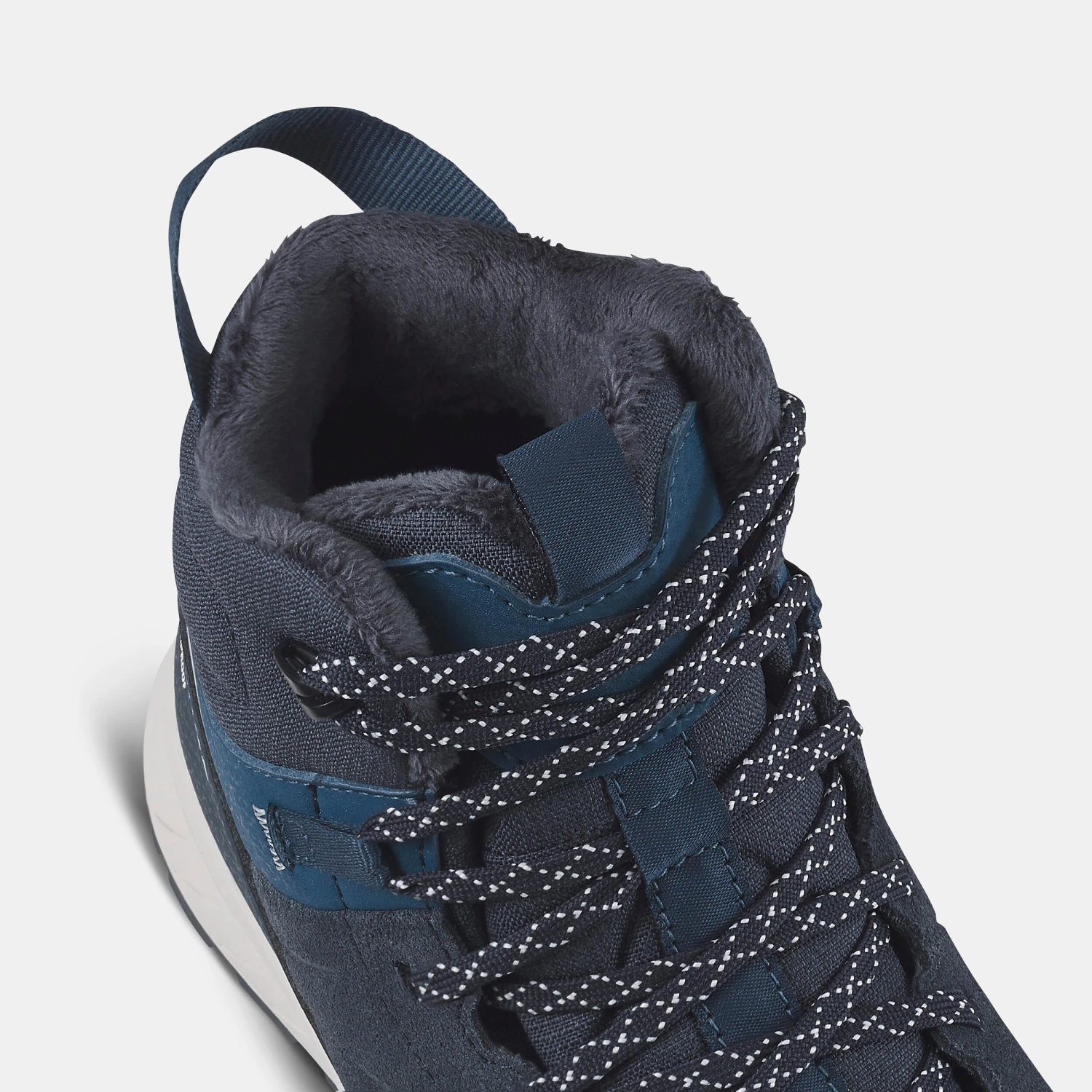 Quechua Kids' Warm And Waterproof SH500 Lace-up Leather Hiking Shoes - Size 2.5 17 Quechua Kids' Warm And Waterproof SH500 Lace-up Leather Hiking Shoes - Size 2.5 - Image 15