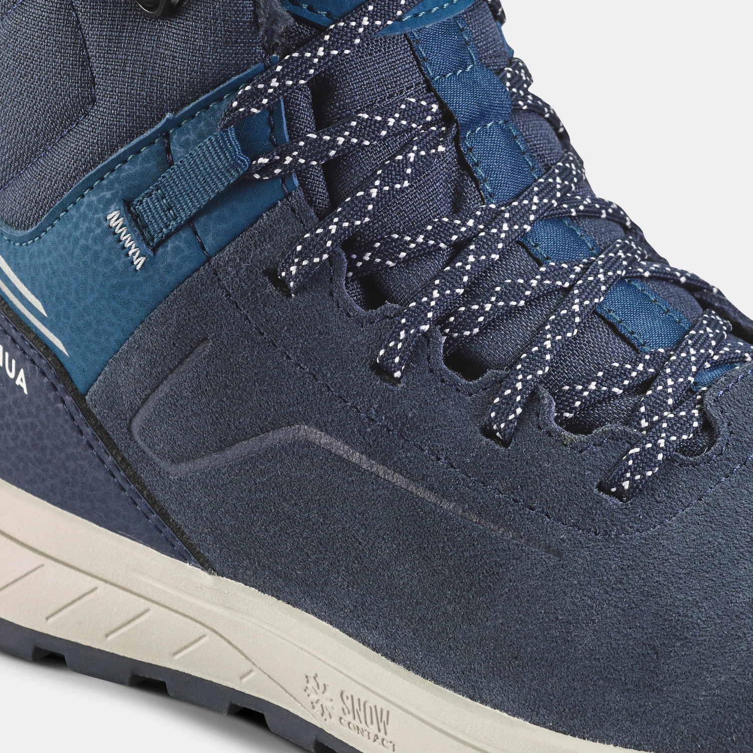 Quechua Kids' Warm And Waterproof SH500 Lace-up Leather Hiking Shoes - Size 2.5 15 Quechua Kids' Warm And Waterproof SH500 Lace-up Leather Hiking Shoes - Size 2.5 - Image 13