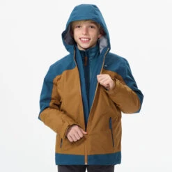 Quechua KIDS’ 3-in-1 WATERPROOF HIKING JACKET - SH500 X-WARM -8°C - AGES 7-15 -Quechua kids 3 in 1 waterproof hiking jacket sh500 x warm 8c ages 7 15 1