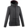 Quechua Hike 550 Boy's Hiking Fleece Jacket 2 Quechua Hike 550 Boy's Hiking Fleece Jacket -Quechua kids hiking fleece jacket mh500 aged 7 15 black grey