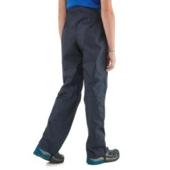 Quechua Kids’ Hiking Over Trousers - MH500 Aged 7-15 - Black -Quechua kids hiking over trousers mh500 aged 7 15 black 3