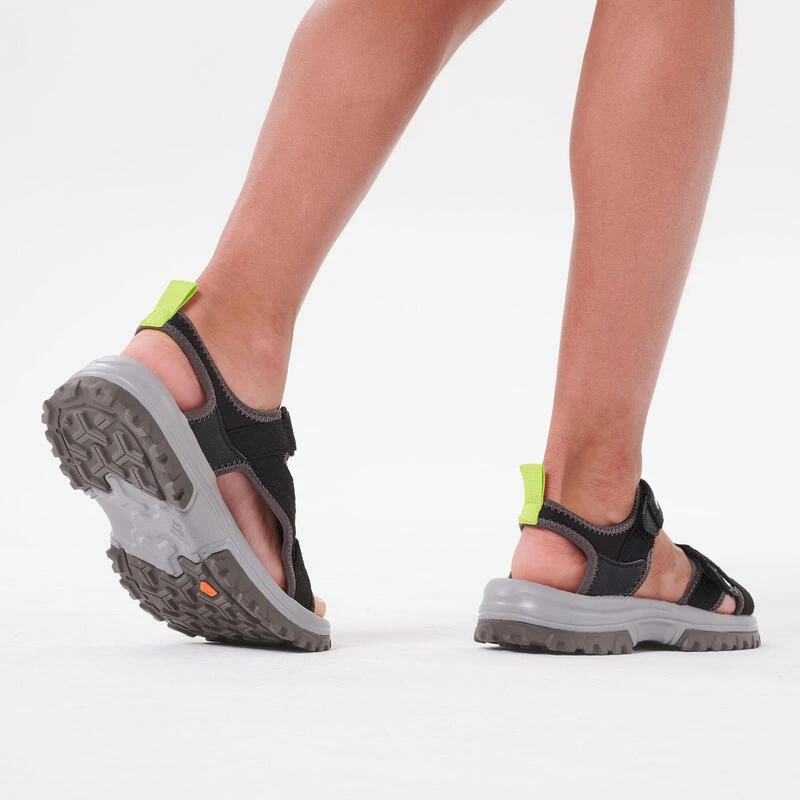 Quechua Kids’ Hiking Sandals MH120 TW - 28 TO 39 - Coral 7 Quechua Kids’ Hiking Sandals MH120 TW - 28 TO 39 - Coral - Image 5