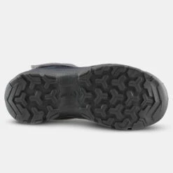 Quechua Kids’ Hiking Shoes With Rip-tab MH100 Mid From Jr Size 7 To Adult Size 2 Dark Gr -Quechua kids hiking shoes with rip tab mh100 mid from jr size 7 to adult size 2 dark gr 2