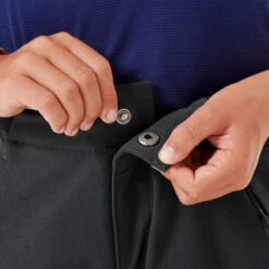 Quechua Kids' Hiking Softshell Trousers MH550 7-15 Years - Black -Quechua kids hiking softshell trousers mh550 7 15 years black 7