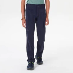 Quechua Kids’ Hiking Trousers MH100 Aged 7-15 Navy -Quechua kids hiking trousers mh100 aged 7 15 navy 2