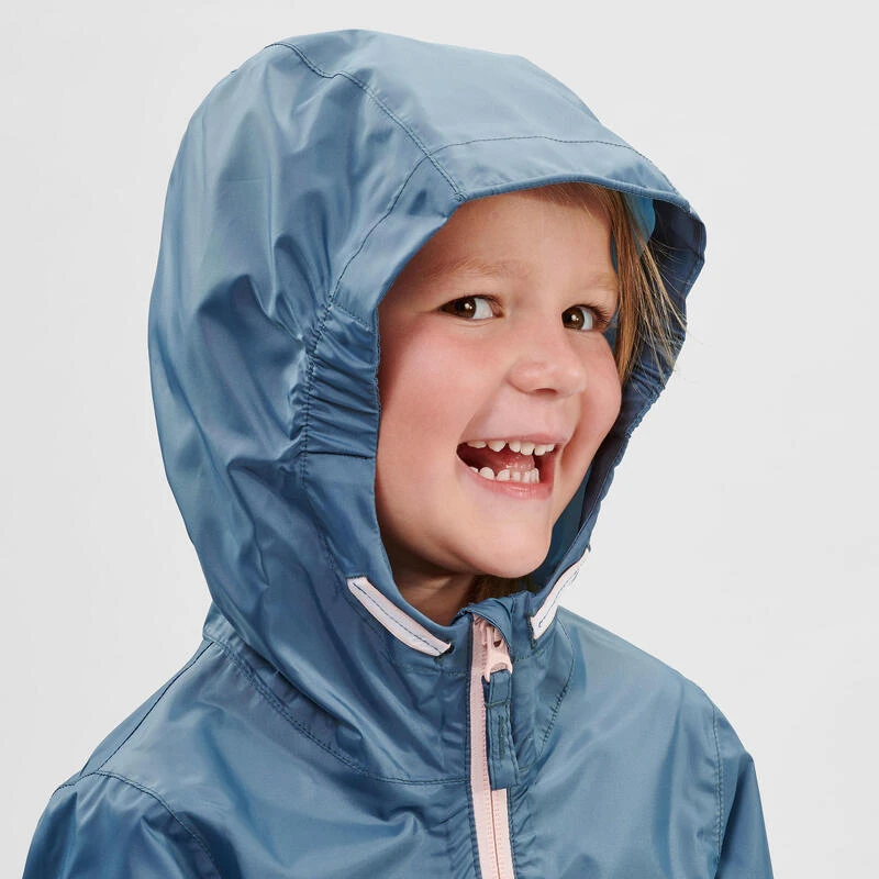 Quechua Kids' Hiking Waterproof Jacket MH150 2-6 Years 8 Quechua Kids' Hiking Waterproof Jacket MH150 2-6 Years - Image 6