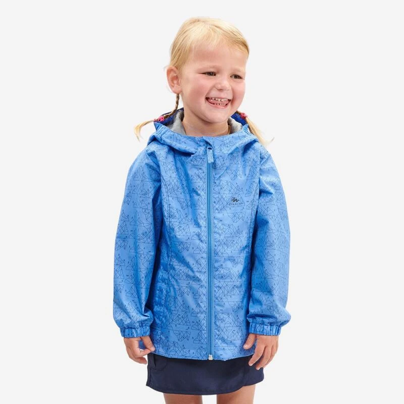 Quechua Kids' Hiking Waterproof Jacket MH500 2-6 Years 6 Quechua Kids' Hiking Waterproof Jacket MH500 2-6 Years - Image 4