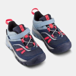Quechua Child's Waterproof Shoes - Junior Size 10 10 Quechua Child's Waterproof Shoes - Junior Size 10 -Quechua kids hiking waterproof shoes crossrock c9 1 blue pink 3