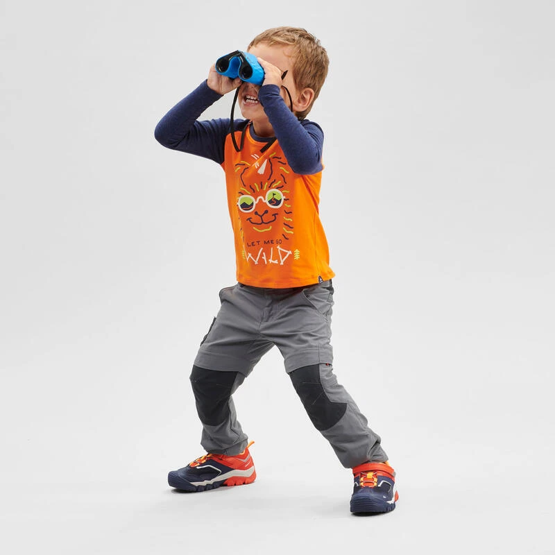 Quechua Kids' Zip-Off Hiking Trousers MH500 4 Quechua Kids' Zip-Off Hiking Trousers MH500 - Image 2