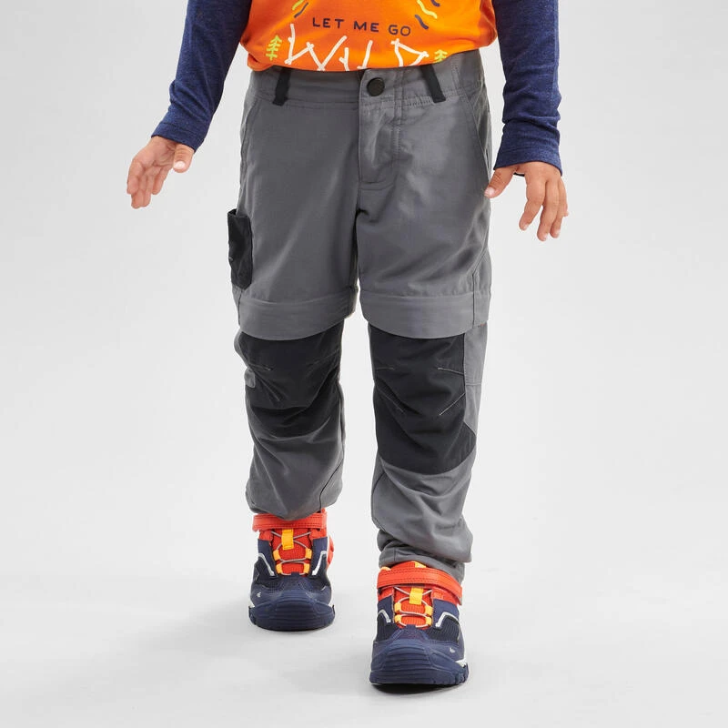 Quechua Kids' Zip-Off Hiking Trousers MH500 5 Quechua Kids' Zip-Off Hiking Trousers MH500 - Image 3