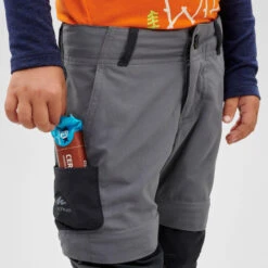 Quechua Kids' Zip-Off Hiking Trousers MH500 18 Quechua Kids' Zip-Off Hiking Trousers MH500 -Quechua kids hiking zip off trousers mh500 2 6 years 5