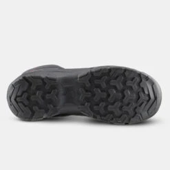 Quechua Kids’ Lace-up Hiking Shoes MH100 MID From Size 2 TO 5 Dark Grey -Quechua kids lace up hiking shoes mh100 mid from size 2 to 5 dark grey 2