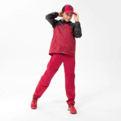 Quechua Kids’ MH500 ONEZIP Adjustable Hiking Trousers 7-15 Years -Quechua kids modulable hiking trousers mh500 raspberry 7 15 years 2