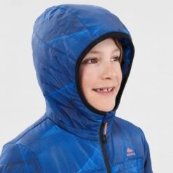 Quechua KIDS’ PADDED HIKING JACKET MH500 7-15 YEARS 15 Quechua KIDS’ PADDED HIKING JACKET MH500 7-15 YEARS -Quechua kids padded hiking jacket mh500 7 15 years blue 4