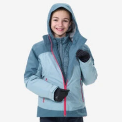 Quechua KIDS’ WARM AND WATERPROOF 3-in-1 HIKING JACKET - SH500 MT -10°C - 7-15 YEARS -Quechua kids warm and waterproof 3 in 1 hiking jacket sh500 mt 10c 7 15 years 2