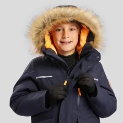 Quechua KIDS’ WARM AND WATERPROOF HIKING PARKA - SH900 -23°C - 7-15 YEARS -Quechua kids warm and waterproof hiking parka sh900 23c 7 15 years 4