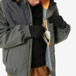 Quechua KIDS’ WARM AND WATERPROOF WINTER HIKING JACKET - SH100 -3.5°C - 7-15 YEARS -Quechua kids warm and waterproof winter hiking jacket sh100 35c 7 15 years 6