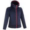 Quechua Kids’ Warm Hiking Fleece Jacket - MH500 Aged 7-15 -Quechua kids warm hiking fleece jacket mh500 aged 7 15 navy blue