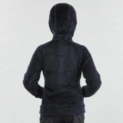 Quechua Kids’ Warm Hiking Fleece Jacket - MH500 Aged 7-15 -Quechua kids warm hiking fleece jacket mh500 aged 7 15 navy blue 5