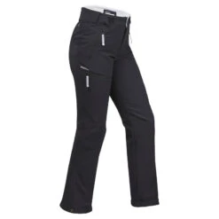 Quechua KIDS’ WARM WATER-REPELLENT HIKING TROUSERS - SH500 - MOUNTAIN 7-15 YEARS