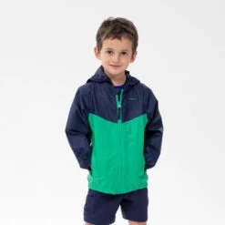 Quechua Kids’ Waterproof Hiking Jacket - MH150 - Aged 2-6 -Quechua kids waterproof hiking jacket mh150 aged 2 6 2