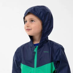 Quechua Kids’ Waterproof Hiking Jacket - MH150 - Aged 2-6 -Quechua kids waterproof hiking jacket mh150 aged 2 6 5