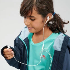 Quechua Kids' Hiking Waterproof Jacket MH500 7-15 Years -Quechua kids waterproof hiking jacket mh500 aged 7 15 blue 7