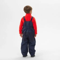 Quechua Kids’ Waterproof Hiking Salopettes - Aged 2-6 - Navy Blue -Quechua kids waterproof hiking salopettes aged 2 6 navy blue 3