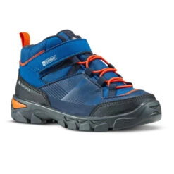 Quechua Kids' Waterproof Walking Shoes - MH120 MID - Size Jr. 10 - Ad. 2