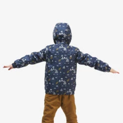 Quechua KIDS’ WATERPROOF WINTER HIKING JACKET - SH100 - 2-6 YEARS -Quechua kids waterproof winter hiking jacket sh100 2 6 years 5