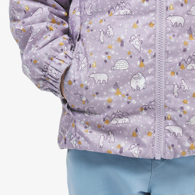 Quechua KIDS’ WATERPROOF WINTER HIKING JACKET -SH100 - AGE 2-6 9 Quechua KIDS’ WATERPROOF WINTER HIKING JACKET -SH100 - AGE 2-6 - Image 7