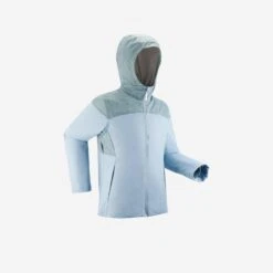 Quechua Kids’ Waterproof Winter Hiking Jacket SH100 X-Warm -3°C Age 715