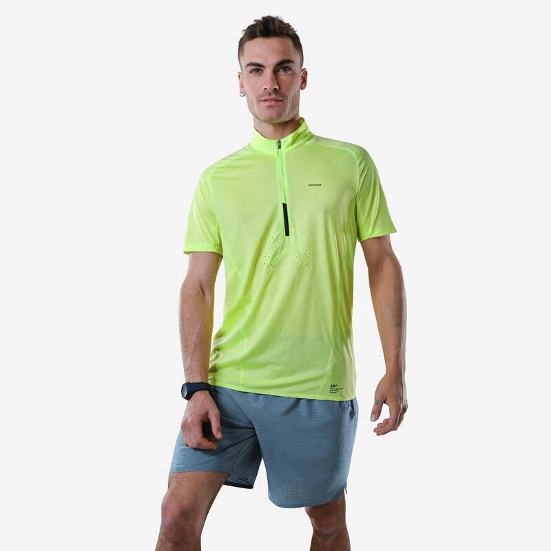 Quechua Men's Short-Sleeved Walking T-Shirt 4 Quechua Men's Short-Sleeved Walking T-Shirt - Image 2