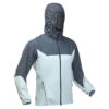 Quechua Men’s Fast Hiking Windbreaker Jacket FH500 Helium Wind -Quechua mens fast hiking windbreaker jacket fh500 helium wind grey