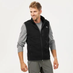 Quechua Men's Hiking Fleece Sleeveless Jacket MH120 -Quechua mens hiking fleece sleeveless jacket mh120 2
