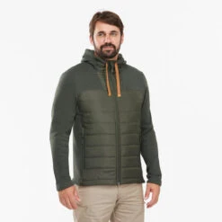 Quechua Men’s Hiking Hooded Sweatshirt - NH100 Hybrid -Quechua mens hiking hooded sweatshirt nh100 hybrid 3