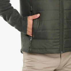 Quechua Men’s Hiking Hooded Sweatshirt - NH100 Hybrid -Quechua mens hiking hooded sweatshirt nh100 hybrid 5