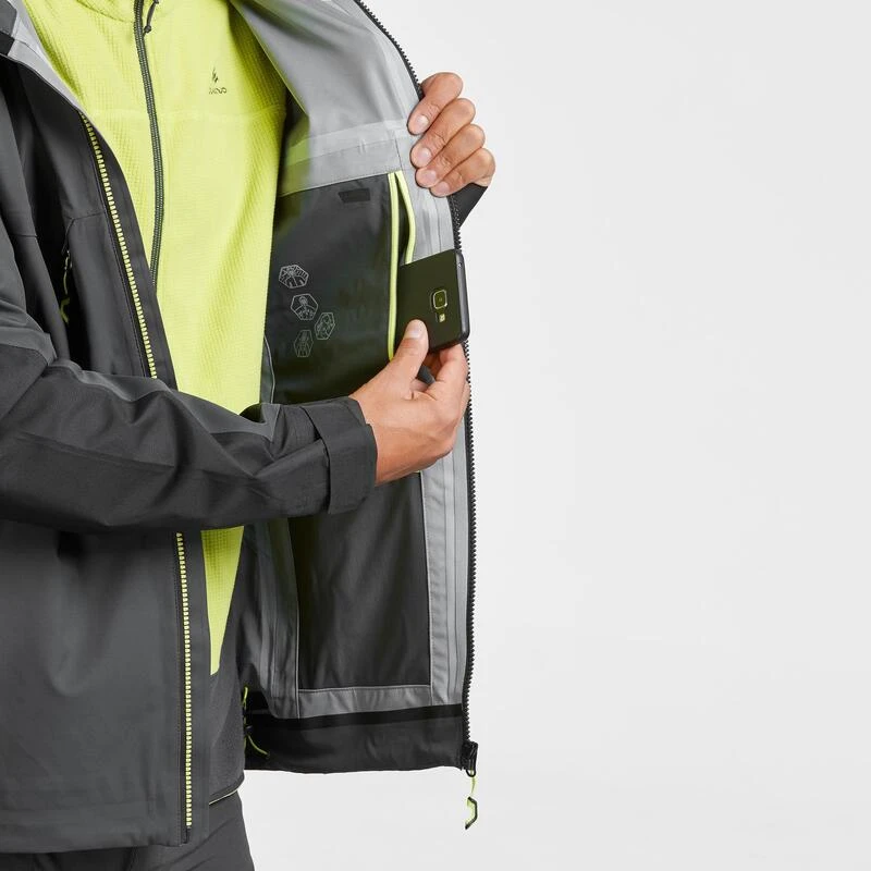 Quechua Men's Hiking Lightweight Waterproof Jacket MH900 8 Quechua Men's Hiking Lightweight Waterproof Jacket MH900 - Image 6