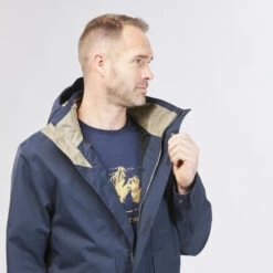 Quechua Men's Hiking Waterproof Jacket NH550 WP -Quechua mens hiking waterproof jacket nh550 wp 7