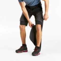 Quechua Men's Hiking Zip-Off Trousers MH950 -Quechua mens hiking zip off trousers mh950 3